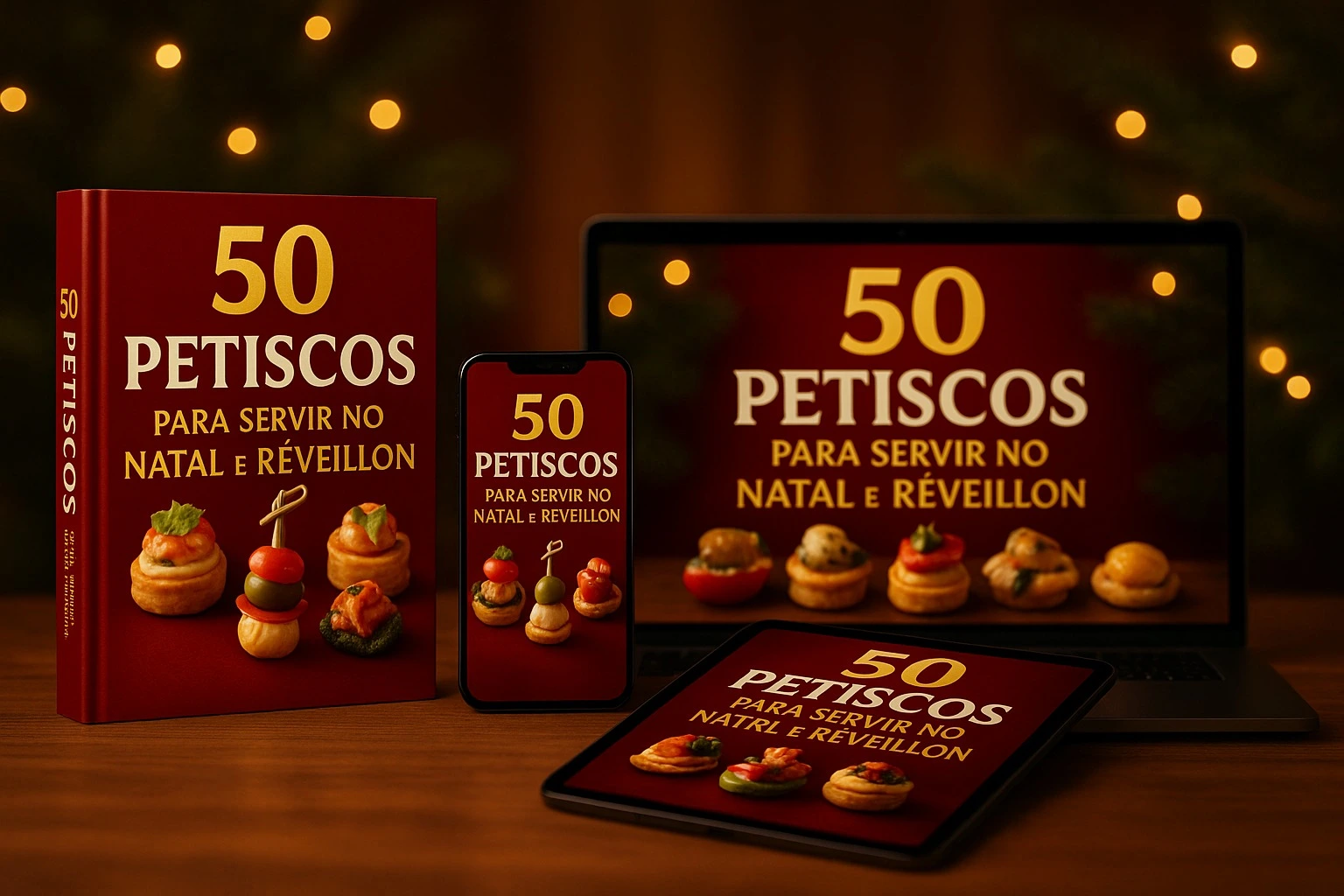 E-book com 50 receitas autênticas inspiradas nos 5 continentes adaptadas para cozinha brasileira